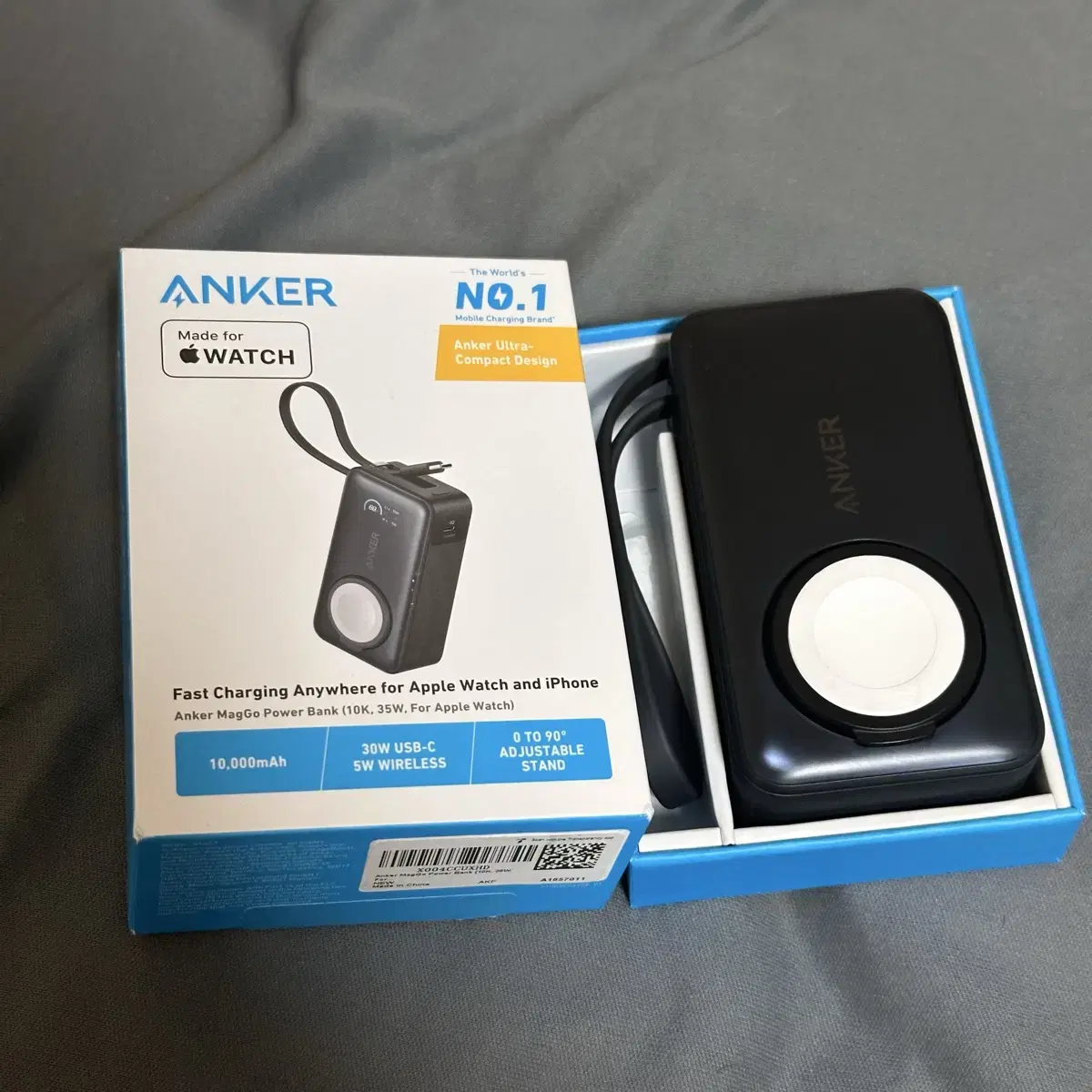 Anker MagGo앤커 맥고 애플워치 보조배터리 10000mAh